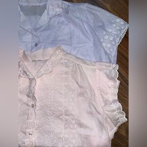 Cottage Core Button Up Shirt Bundle